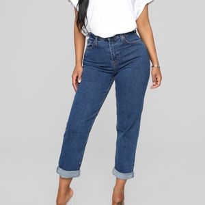 NWT FASHIONOVA GOT IT FROM MY MOMMA JEANS